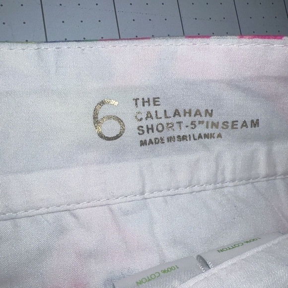 Lilly Pulitzer 5 Inch Callahan Short Multi Salt In The Air 6 - Picture 5 of 7